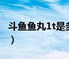 斗魚魚丸1t是多少錢（斗魚魚丸77T是多少錢）