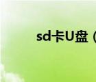 sd卡U盤（U盤或SD卡分區(qū)指南）
