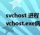 svchost 進程（Svchost.exe是什么進程及Svchost.exe病毒清除）