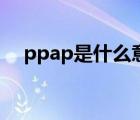 ppap是什么意思?。╬pap是什么意思）