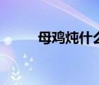 母雞燉什么（母雞燉什么補氣血）