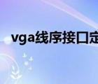 vga線序接口定義（VGA接口定義及線序）