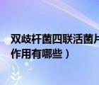 雙歧桿菌四聯(lián)活菌片的作用及禁忌（雙歧桿菌四聯(lián)活菌片的作用有哪些）