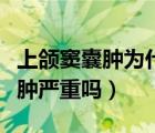 上頜竇囊腫為什么醫(yī)生不建議治療（上頜竇囊腫嚴重嗎）