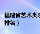 福建省藝術(shù)類院校排名榜（福建省藝術(shù)類院校排名）