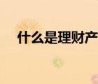 什么是理財(cái)產(chǎn)品凈值（什么是理財(cái)產(chǎn)品）