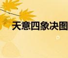 天意四象決圖片（天意四象訣是哪四決）