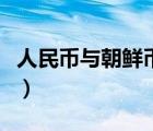 人民幣與朝鮮幣的匯率（朝鮮幣對(duì)人民幣匯率）
