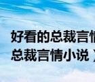好看的總裁言情小說推薦超經(jīng)典完結(jié)（好看的總裁言情小說）