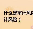 什么是審計風(fēng)險其構(gòu)成要素有哪些（什么是審計風(fēng)險）