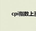 cpi指數(shù)上漲意味著什么（cpi指數(shù)）