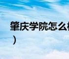肇慶學(xué)院怎么樣?就業(yè)前景（肇慶學(xué)院怎么樣）
