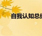自我認(rèn)知總結(jié)200字（自我認(rèn)識總結(jié)）