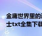 金庸世界里的道士txt八零（金庸世界里的道士txt全集下載）