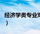 經(jīng)濟學類專業(yè)對數(shù)學要求高嗎（經(jīng)濟學類專業(yè)）