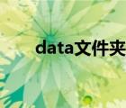data文件夾可以刪除嗎（data文件）