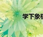 學下象棋的口訣（學下象棋）