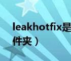 leakhotfix是什么文件夾（hotfix是什么文件夾）