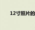 12寸照片的長寬比例是（12寸照片）