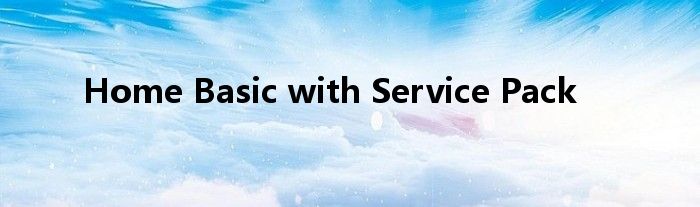 Home Basic with Service Pack
