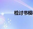 檢討書(shū)模板 工作（檢討書(shū)模板）