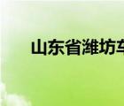 山東省濰坊車牌（山東濰坊車牌代碼）