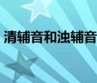 清輔音和濁輔音發(fā)音視頻（清輔音和濁輔音）