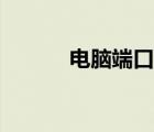 電腦端口是什么（端口是什么）