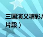 三國(guó)演義精彩片段摘抄100字（三國(guó)演義精彩片段）