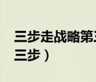 三步走戰(zhàn)略第三步是什么?（三步走戰(zhàn)略的第三步）