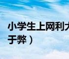 小學(xué)生上網(wǎng)利大于弊的名言（小學(xué)生上網(wǎng)利大于弊）