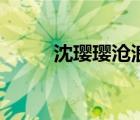 沈瓔瓔滄浪紀講的什么（沈瓔瓔）