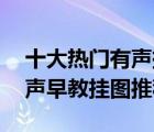 十大熱門(mén)有聲掛圖排行榜（精選10款寶寶有聲早教掛圖推薦）