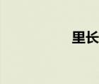 里長是什么官（里長）