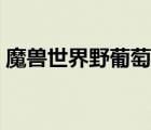 魔獸世界野葡萄藤藥水（魔獸世界野葡萄藤）