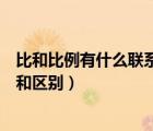 比和比例有什么聯(lián)系和區(qū)別思維導(dǎo)圖（比和比例有什么聯(lián)系和區(qū)別）
