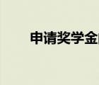 申請(qǐng)獎(jiǎng)學(xué)金的申請(qǐng)理由怎么寫200字
