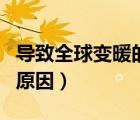 導(dǎo)致全球變暖的原因有哪些（導(dǎo)致全球變暖的原因）