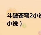 斗破蒼穹2小說免費(fèi)閱讀完整版（斗破蒼穹2小說）