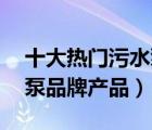 十大熱門污水泵排行榜（精選10款家用排污泵品牌產(chǎn)品）