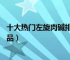 十大熱門(mén)左旋肉堿排行榜（精選10款好口碑左旋肉堿品牌產(chǎn)品）