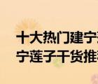 十大熱門建寧蓮子排行榜（精選10款特級(jí)建寧蓮子干貨推薦）