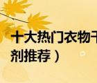 十大熱門衣物干洗劑排行榜（去漬免水洗干洗劑推薦）