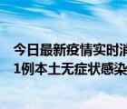 今日最新疫情實時消息 北京10月2日新增2例本土確診病例、1例本土無癥狀感染者