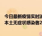 今日最新疫情實(shí)時(shí)消息 河南10月6日新增本土確診病例4例、本土無(wú)癥狀感染者21例