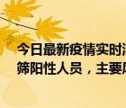 今日最新疫情實(shí)時(shí)消息 北京通州新增1例確診病例和5例初篩陽(yáng)性人員，主要風(fēng)險(xiǎn)點(diǎn)位公布