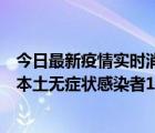 今日最新疫情實(shí)時(shí)消息 江蘇11月1日新增本土確診病例8例、本土無(wú)癥狀感染者11例