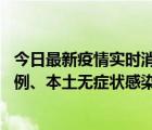 今日最新疫情實(shí)時(shí)消息 內(nèi)蒙古11月6日新增本土確診病例57例、本土無癥狀感染者976例