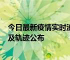 今日最新疫情實時消息 廣東陽江市新增1例確診病例，詳情及軌跡公布