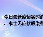 今日最新疫情實(shí)時(shí)消息 湖南11月9日新增本土確診病例13例、本土無癥狀感染者94例